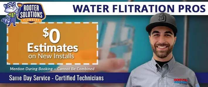 san diego water filtration Rooter Solutions