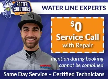 san diego water lines Rooter Solutions